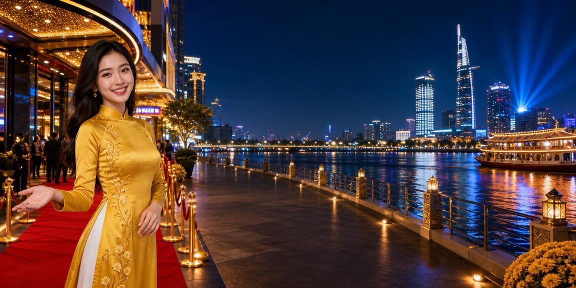 Không khí lễ hội sôi động tại TP. Hồ Chí Minh với người dùng nhận thưởng hoàn tiền casino